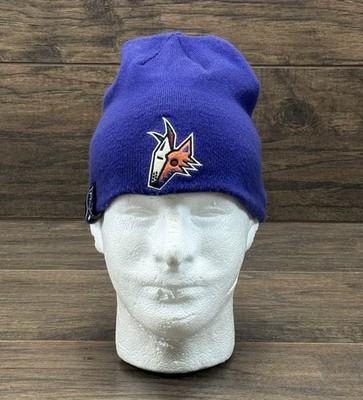 Adidas Arizona Coyotes Beanie Cap Purple Kachina NHL Hockey