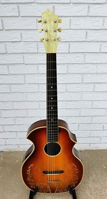 1930's Venetian Recording King Acoustic Guitar w/OCC! -LL