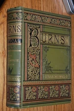 circa 1885 Poetical Works of Robert Burns illustrated - Beautiful large book