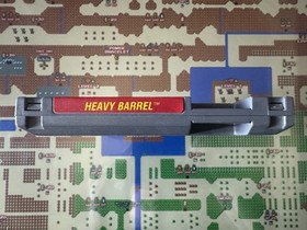 NES Nintendo Heavy Barrel CIB Complete w Box Manual Tested Data East 1990