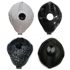 Unpainted/Black/Forged/Carbon Fiber Fuel Gas Tank Cover For Yamaha YZF R6 08-16