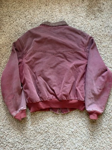 Carhartt Santa Fe J14BRK brick burgundy size xxl made in USA image 5