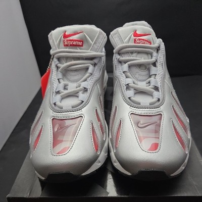 Nike Air Max 96 Supreme Metallic Silver CV7652-001 Size 9.5