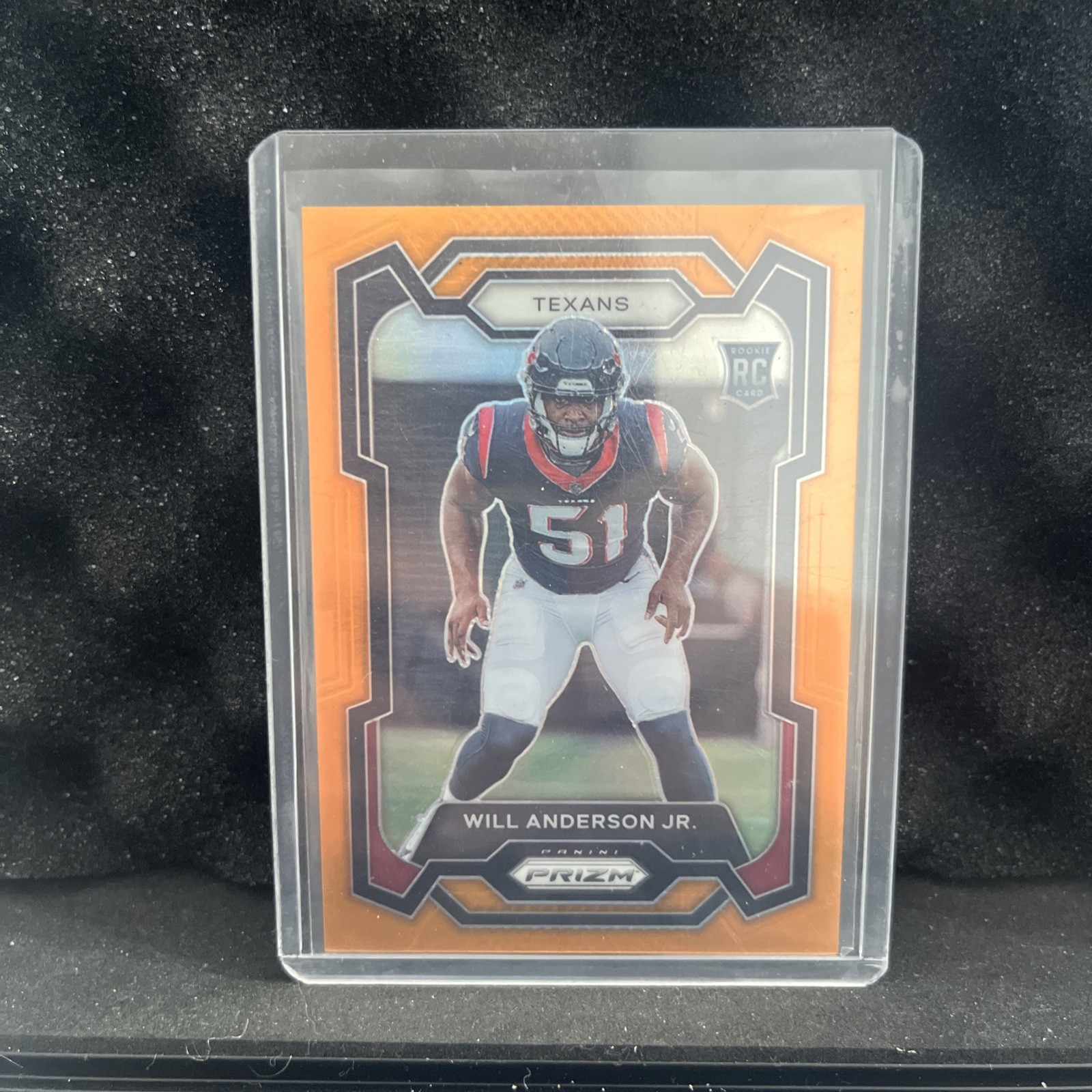 2023 Panini Prizm Will Anderson Jr. Orange Prizm /249 Rookie #342 Texans RC