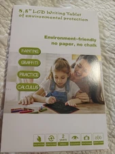 Colorful 8.5 Inch LCD Writing Tablet for Kids – Safe Drawing Pad in Pink