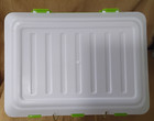 Set of 2 Reusable, Stackable Food Preservation Storage Trays Red/White NEW — photo 10