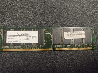 Infineon HYS64D64320GU-5-B Computer Arbeitsspeicher 64MX64 SDRAM 512MB DDR