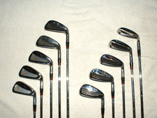 Ben Hogan Apex Edge Forged Irons 4-9 E,F,S Wedge Stiff 4 Flex Steel Shafts