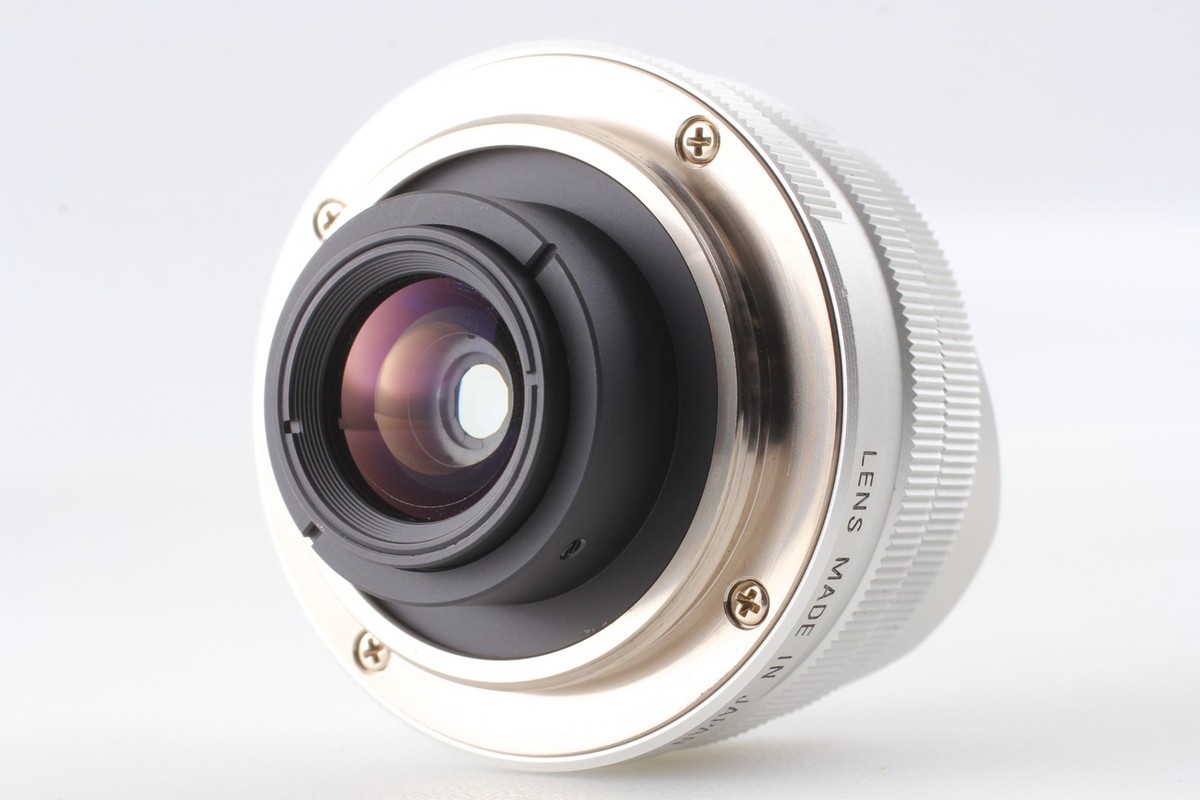 N MINT++ w/ Grip] Voigtlander Bessa L Silver Wide Heliar 15mm f