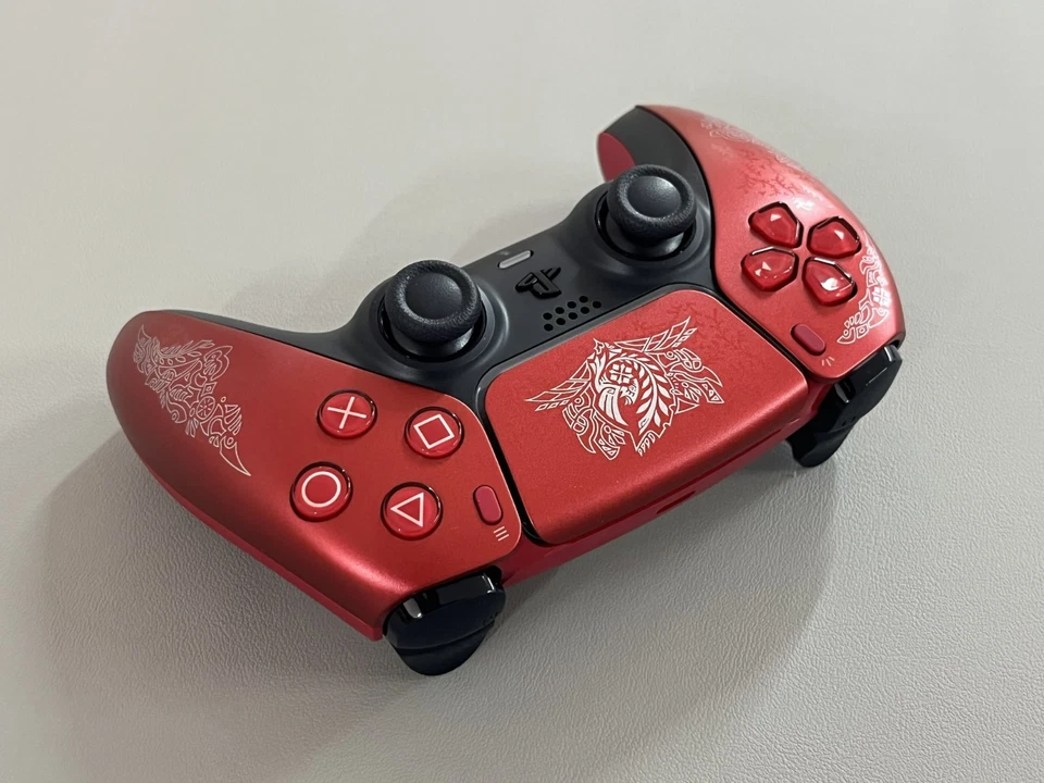 NEW Sony PS5 DualSense Wireless Controller Monster Hunter Wilds Limited Edition - Image 2 of 4