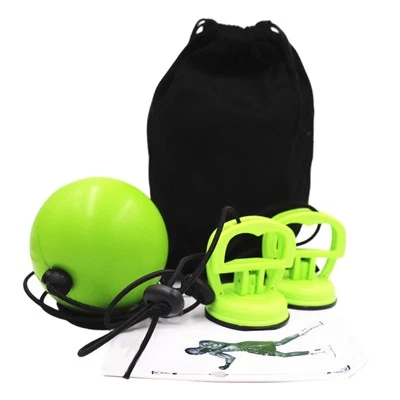 PU Boxe Reflex Ball Training Double End Punching Ball Sports Mma Speed Bag - Photo 1/4