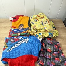 Lot Of Boys Size 8 PJs Sponge Bob, Hot Wheels...