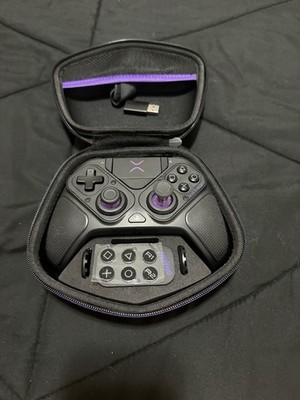 Victrix Pro BFG Wireless Controller Black Purple PS5 PS4 PC w/ Case USB