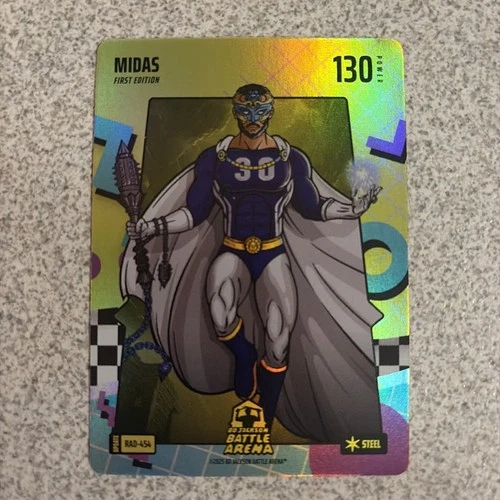 Midas `Steph Curry` Bo Jackson Battle Arena 80's Rad Steel