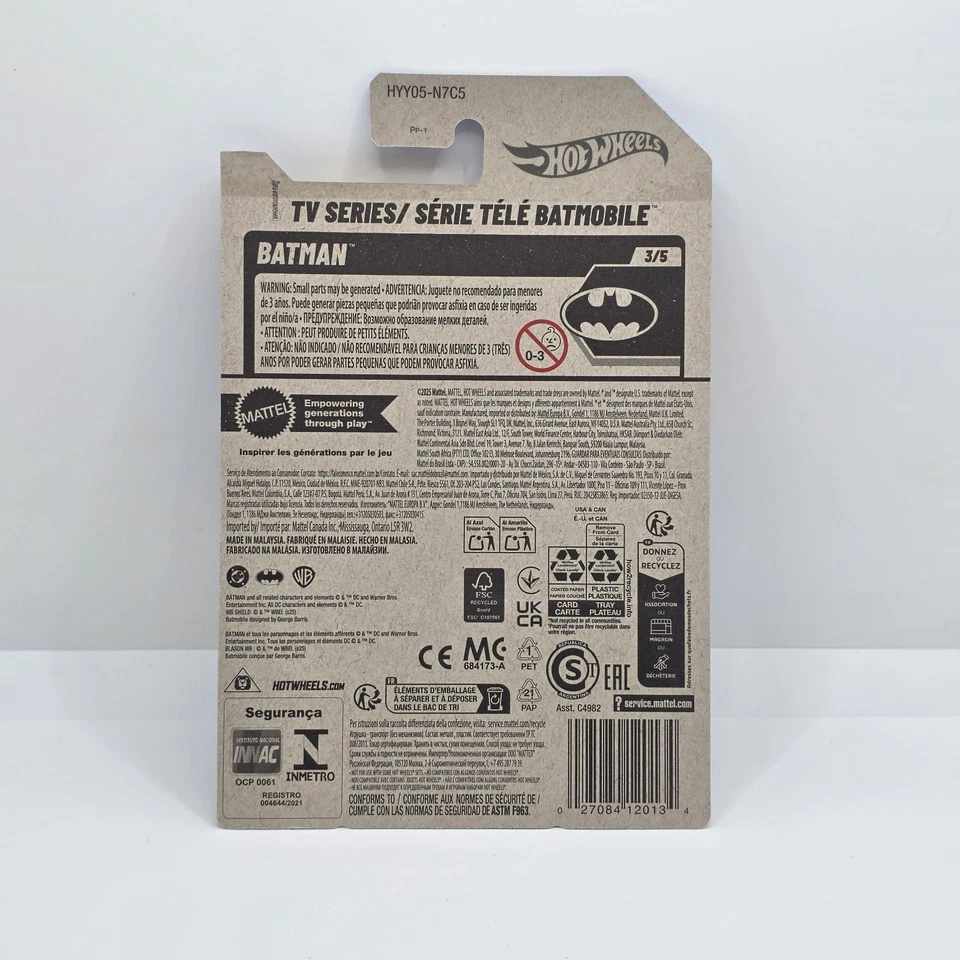 2025 Hot Wheels TV Series Batmobile - Image 2 of 2