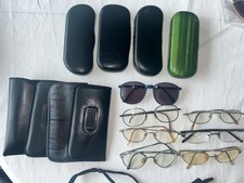 8 Old Glasses With Cases Misc Vintage Sunglasses Prescription Soft Hard Croakies