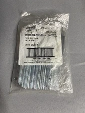 (20-Pk) National Hardware Mending Plate Zinc Plated Steel 4" x 5/8" N272-732