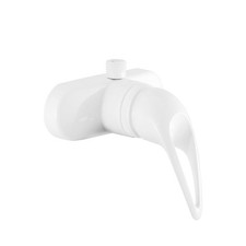 Dura Faucet DFSA150WT RV Single Lever Shower Faucet Diverter White