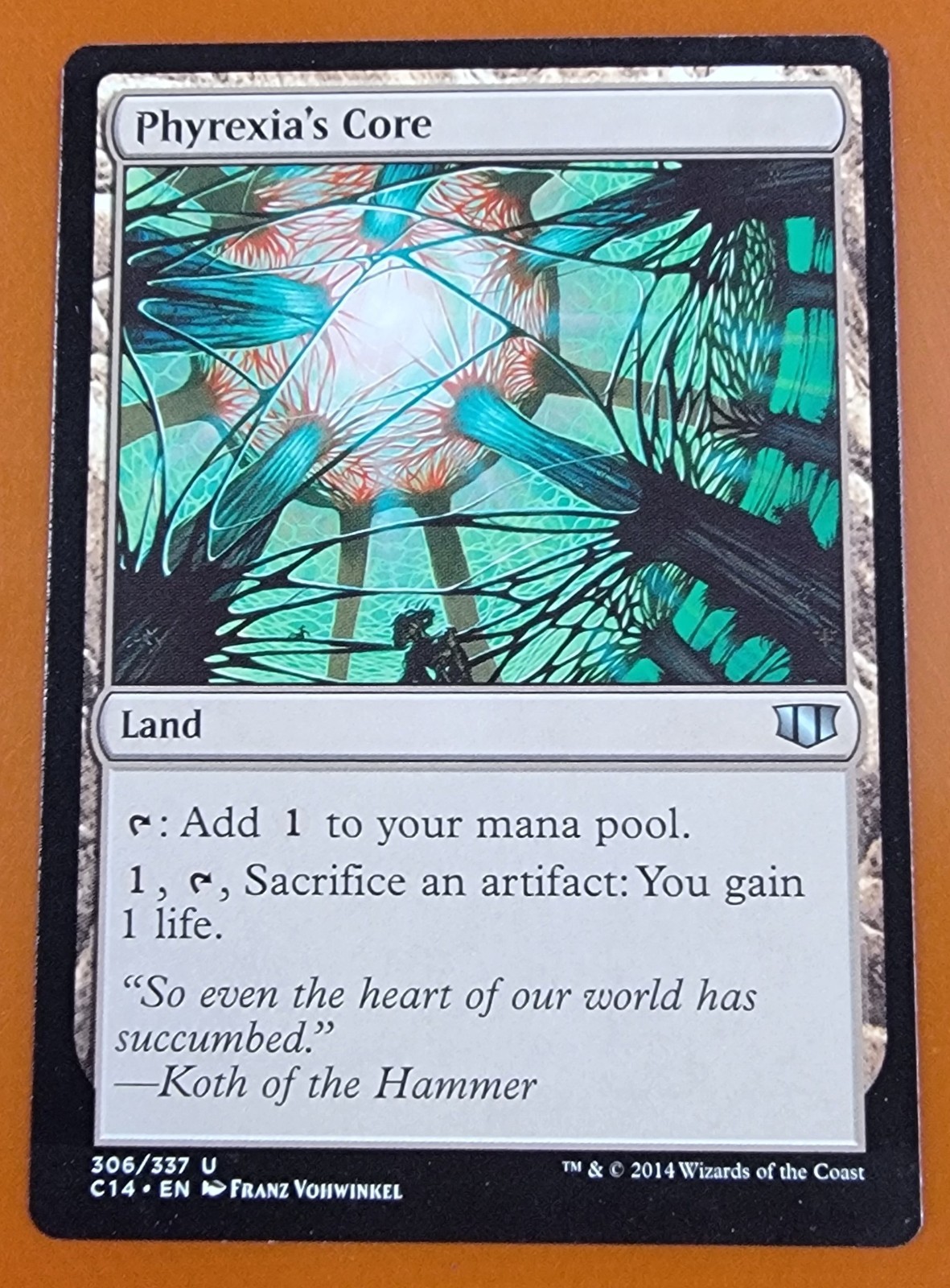 1x Phyrexia's Core | Commander 2014 | MTG Magic Cards