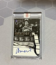 2024-25 Panini Noir Amen Thompson Freeze Frame Signatures Auto #/75 Rockets