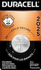 CR2025 Duracell 2025 3V Lithium Battery - 1 Count Pack Brand New Exp Date: 2034
