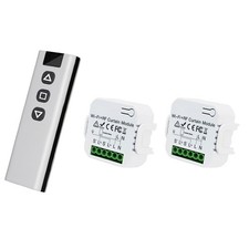 Commutateur de Rideau Intelligent Tuya WiFi 433 MHz Module de Commande de S2206