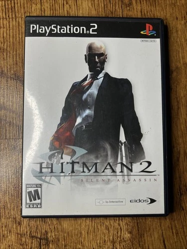 Hitman Contracts (PS2 Playstation 2) Black Label Complete w/ Manual CIB - Tested