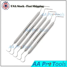 5 Pcs Dental Williams Explorer UNC 15/23 Color Coded Marking Probe Double Ended