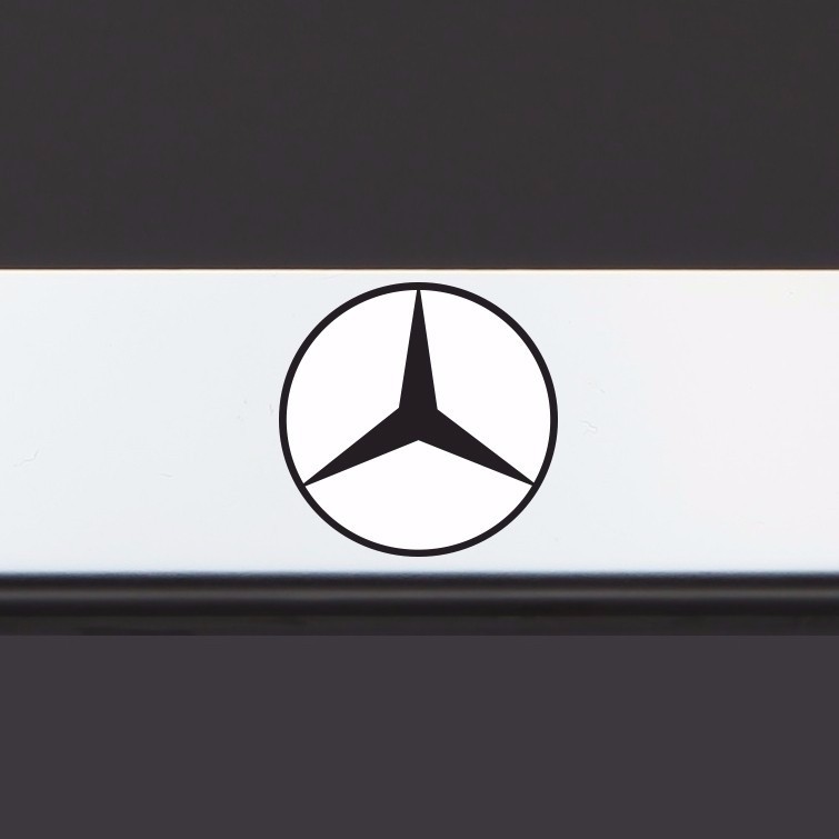 1) F SPORT Laser Style BLACK Stainless Steel License Plate Frame w/bolt caps