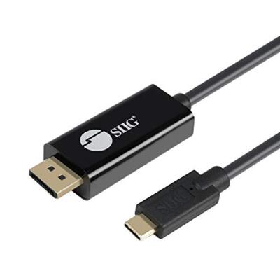 SIIG USB-C to DisplayPort Active Cable - 2M, 4K60Hz, HDR (CB-TC0K11-S1)