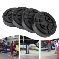 Universal Set of 4 Round Heavy Duty Car Truck Post Lift Arm Pads for Auto Repair