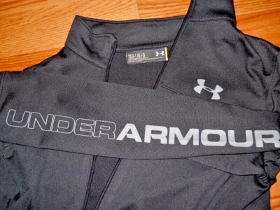 UNDER ARMOUR UA Youth Boys JACKET Full Zip Coat Outerwear Track~ YLG~  EXCELLENT*