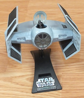 star wars action fleet darth vader tie fighter