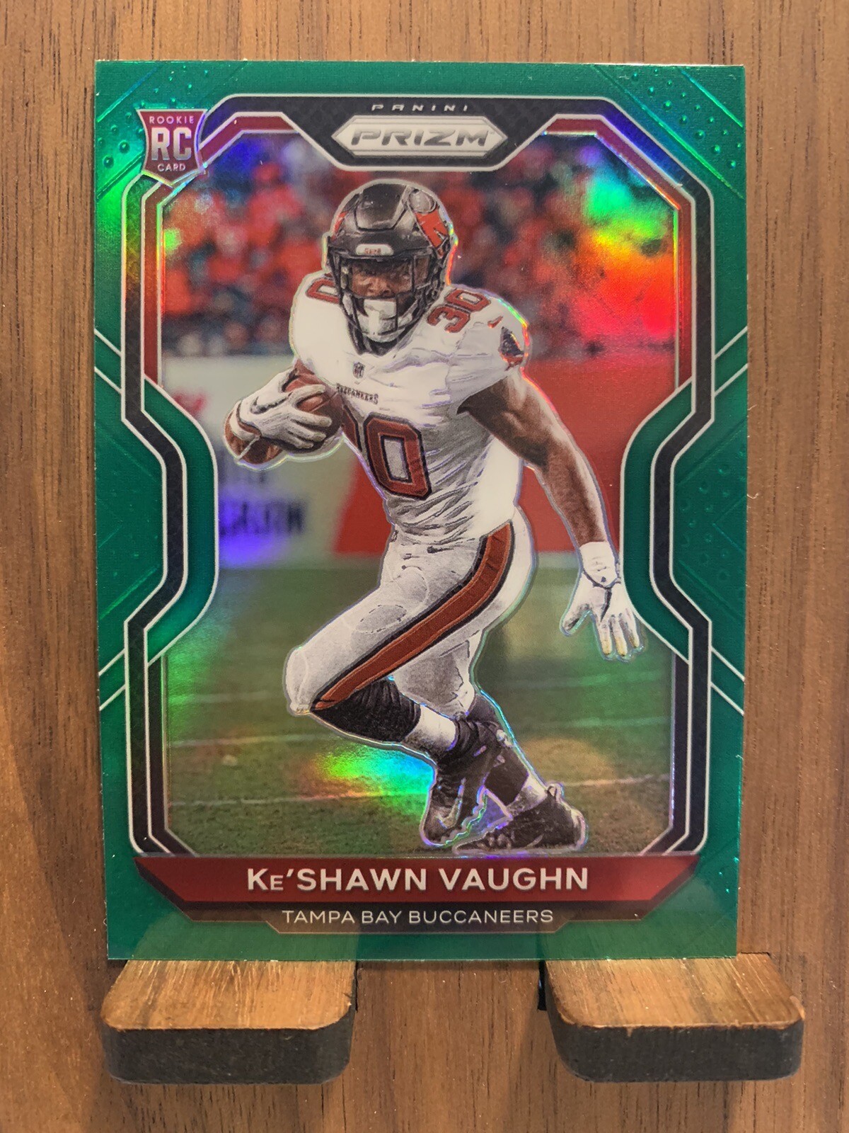 Ke’SHAWN VAUGHN 2020 PANINI PRIZM #320 GREEN PRIZM RC