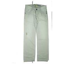 edc by Esprit Eagle Low Herren Jeans Hose W32 L34 Beige destroyed used Look NEU