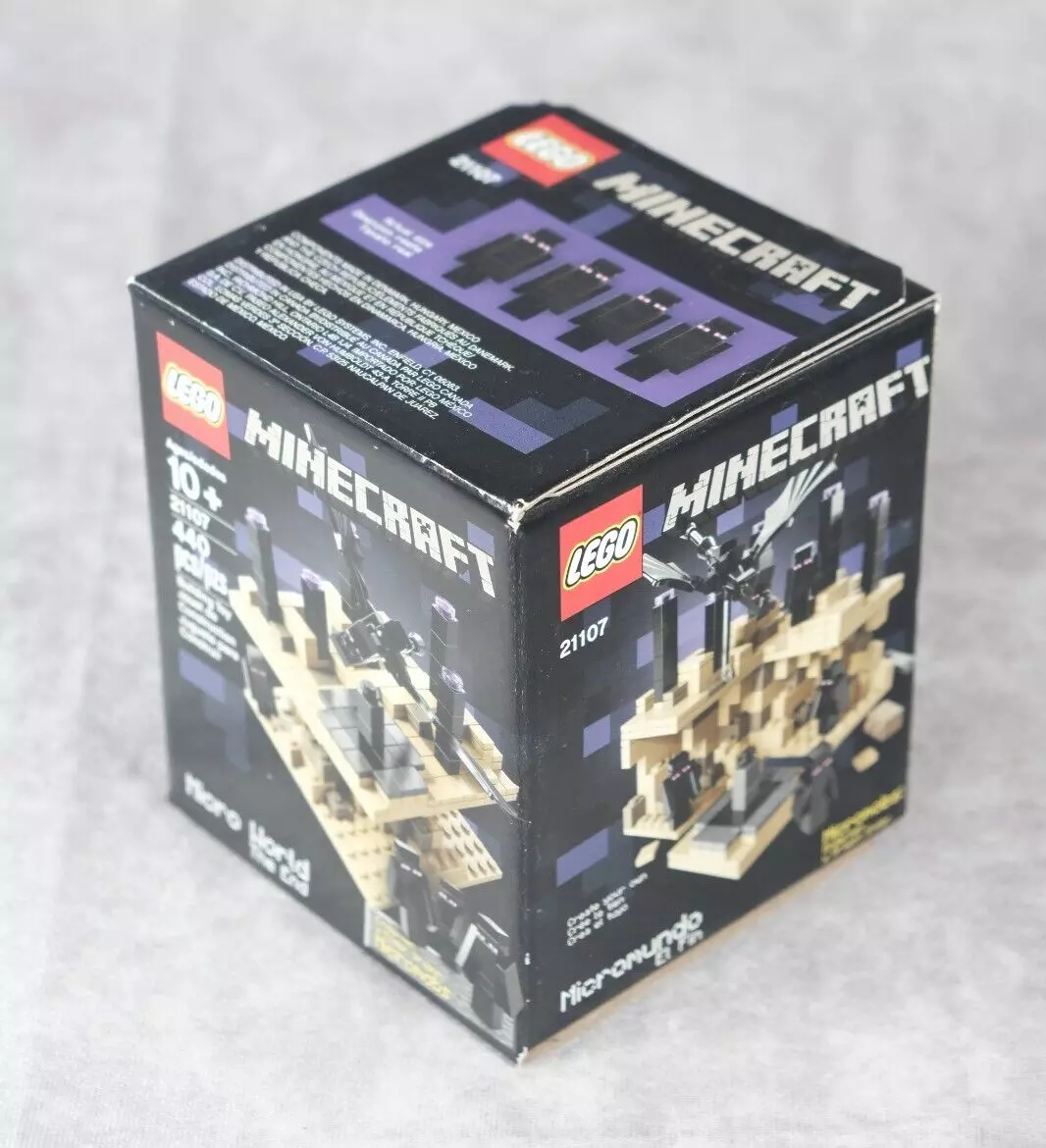 tidligere forstørrelse Addiction Lego 21107 Minecraft - THE END: ENDER DRAGON MICRO WORLD 673419221283 | eBay