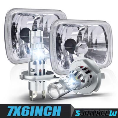 7x6'' 5x7'' INCH LED Headlights Hi/Lo Beam for Mazda B2600 1987-1993