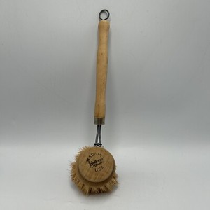 Vintage Kellogg Quality Brush Wooden Handle Made In USA 9”