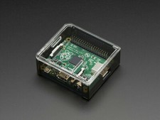 3DMakerWorld Adafruit Raspberry Pi A Case - Smoke Base w/ Clear Top