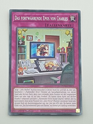 Yu-Gi-Oh! Einzelkarte Das Fortwährende Epos von Charles NM