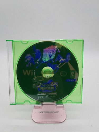 SpongeBob SquarePants: Globs of Doom Nintendo Wii Game Disc Only Tested