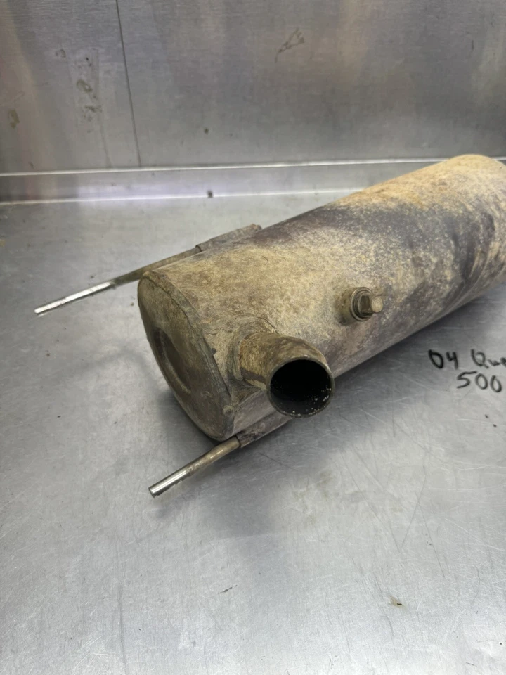2003 04 05 02 Can-Am Bombardier Quest 500 Exhaust Muffler & Pipe 707600225 - Image 4 of 4
