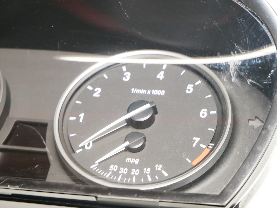 Cuadro de instrumentos velocímetro calibre millas Speedo MPH VDO OEM BMW E60 E61 #5 Foto 4 de 4