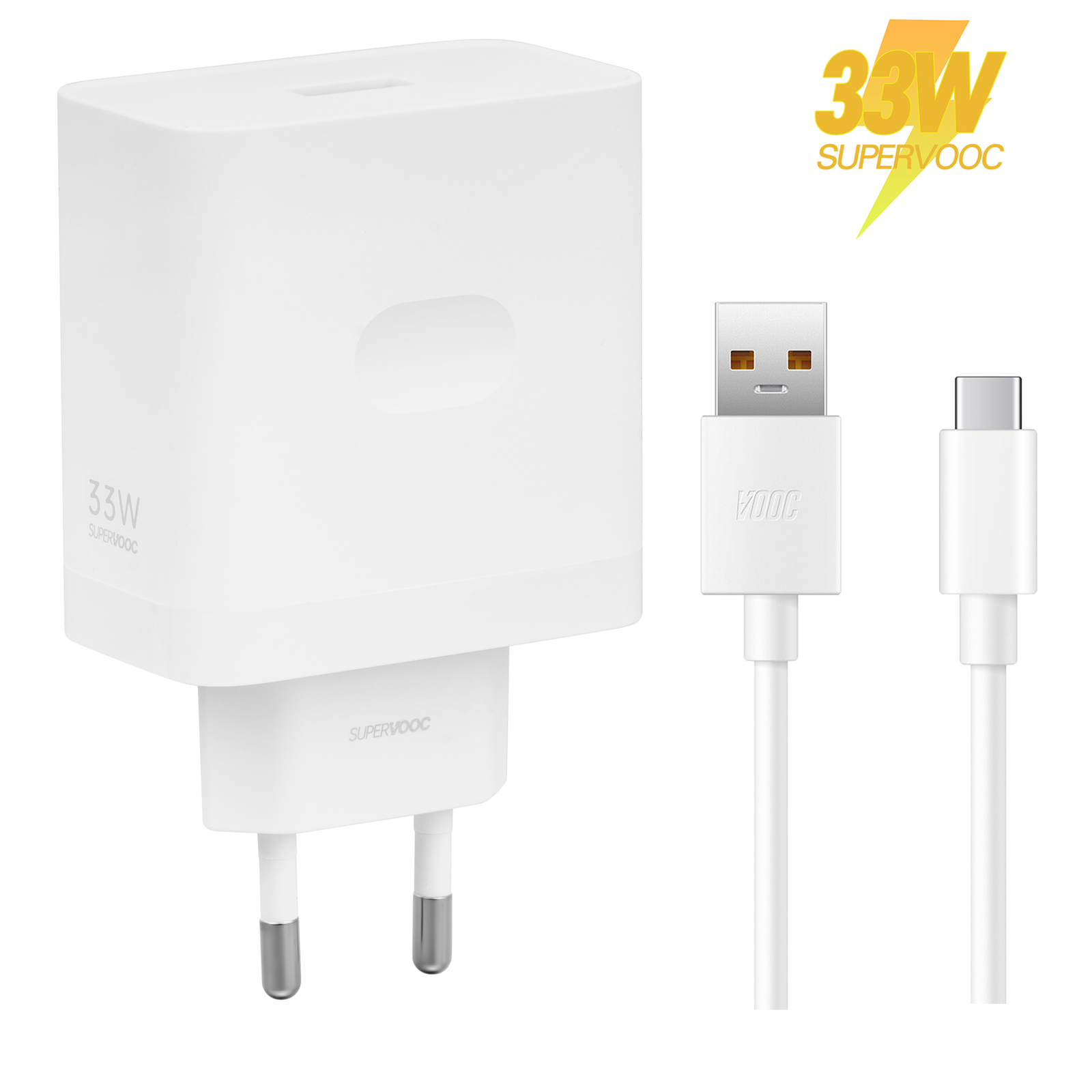 Оригинальный Oppo A96/A94/A95/A93/A92/A92s Super Vooc 33 Вт Ladegerät Usb C Ladekabel