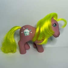 Hasbro My Little Pony Vintage 1987 G1 Sherbet Sundae Ice Cream Pony Eis Gelb