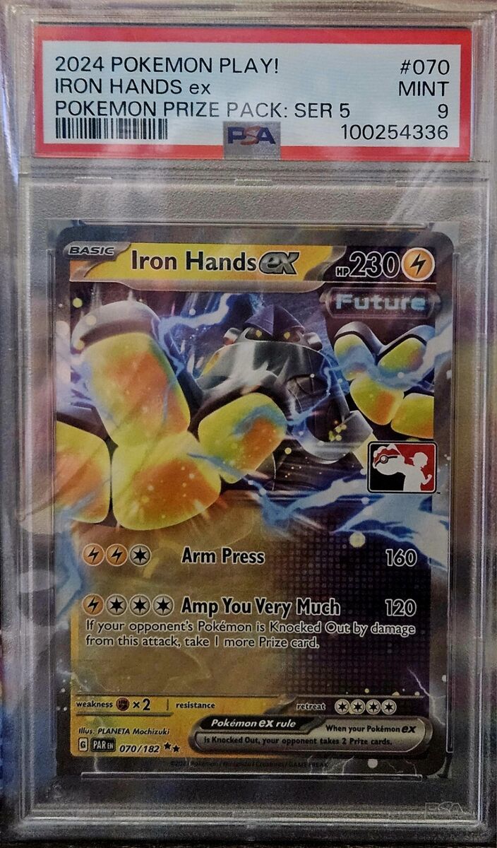 Iron Hands ex 070/182 Prize Pack Series Cards Holo for sale Iron Hands ex 070/182 Prize Pack Series Cards Holo for sale