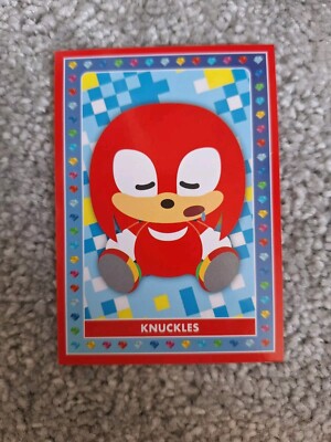 Panini Sonic The Hedgehog Gotta Go Fast Cute as a Button Knuckles #121