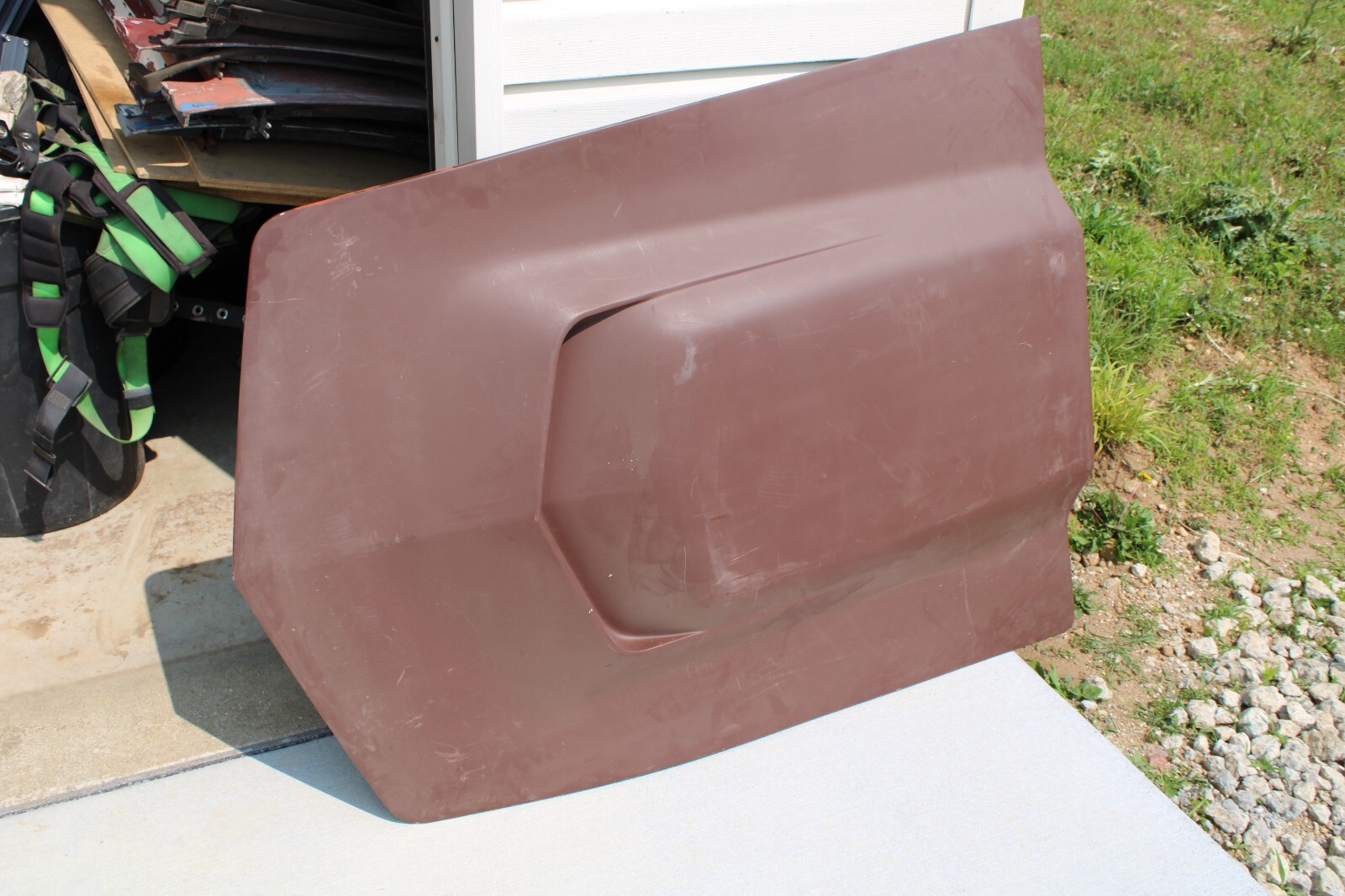 1968 1969 Corvette General Motors Original Factory L-88 Black Fiberglass Hood