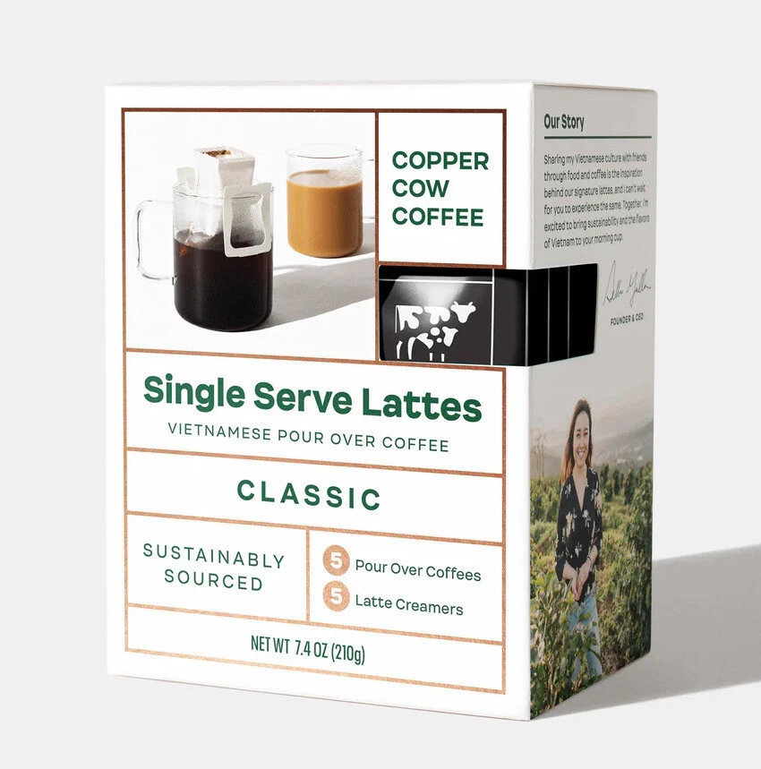 Copper Cow Coffee Vietnamese Coffee Pour Over Coffee Latte