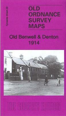 MAP OF Old Benwell & Denton 1914: Tyneside Sheet 29b by Alan Godfrey NEW